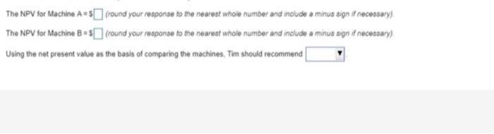 investigation, he determines that they have the costs shown in the following