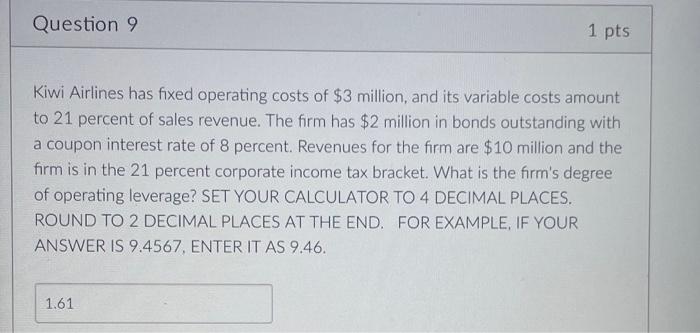 $20 million of 10% debt and $30 million of common equity. The