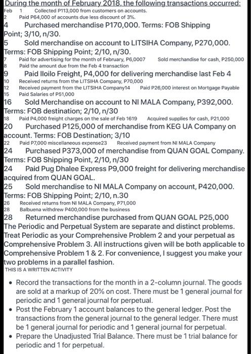 doesnt have any amount. Thank you! 110 Cash P 33,000 120 AccountReceivable