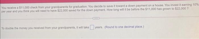  Hello! please answer all parts to the question clearly please its