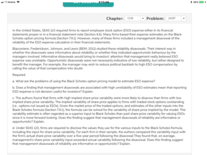  IT-Mobile * 98% i -+ Chapter: 048 Problem: 140p In the