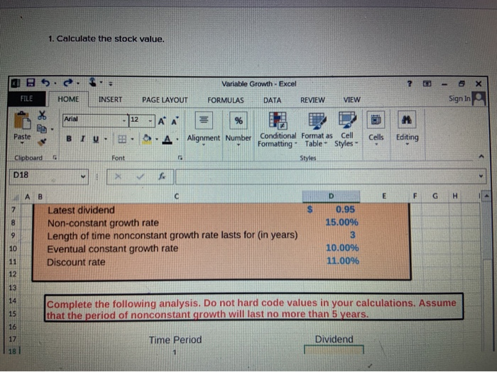 LAYOUT FORMULAS DATA REVIEW VIEW Sign In % Arial 12 Paste Cells