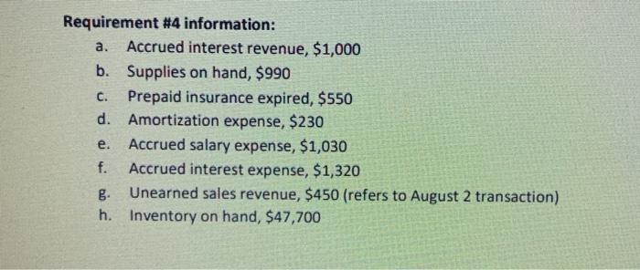 either three-column ledger accounts (example below) or T-accounts as we have used