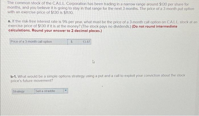 involving a put, a call, and riskless lending that would have the