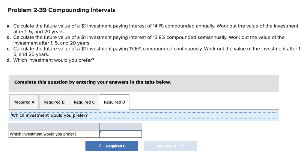 future value of a $1 investment paying interest of 13.8% compounded semiannually.