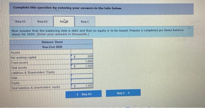 ratio ssignment CI The following tables contain financial statements for Dynastatics Corporation.