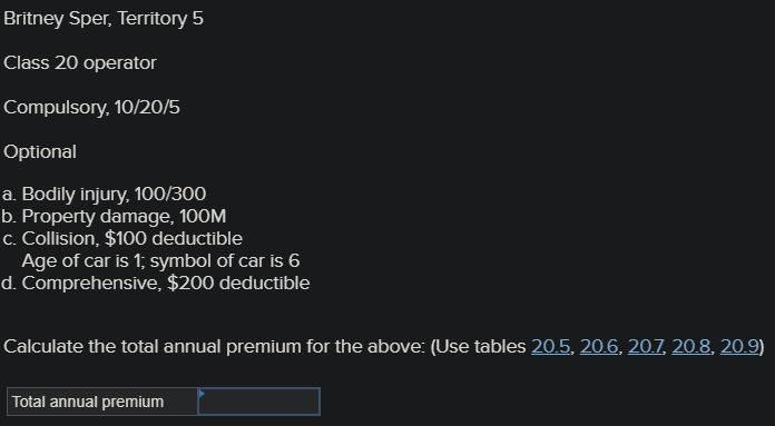  Britney Sper, Territory 5 Class 20 operator Compulsory, 10/20/5 Optional a.