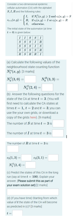 Question 2. pls answer as soon as you can Consider a two-dimensional
