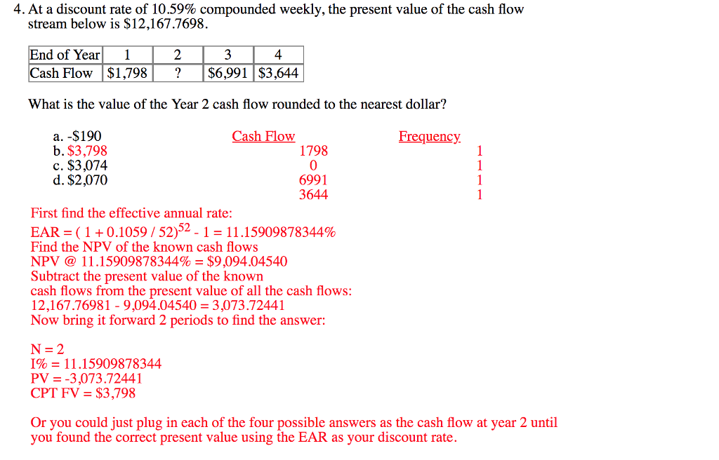 Using a Ti-84: I am getting NPV(11.15909878, 0, L1) = 99218.360324 "L1