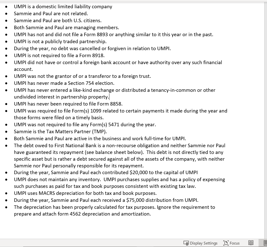  . . . . . . . UMPI is a domestic