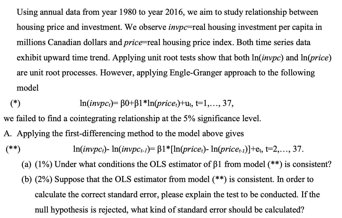 Using annual data from year 1980 to year 2016, we aim