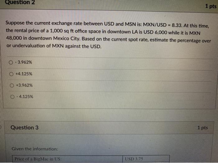 between USD and MSN is: MXN/USD = 8.33. At this time, the