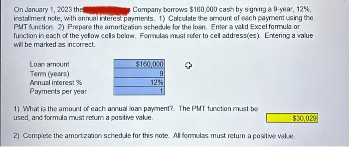 I need help with the formula functions I have to use