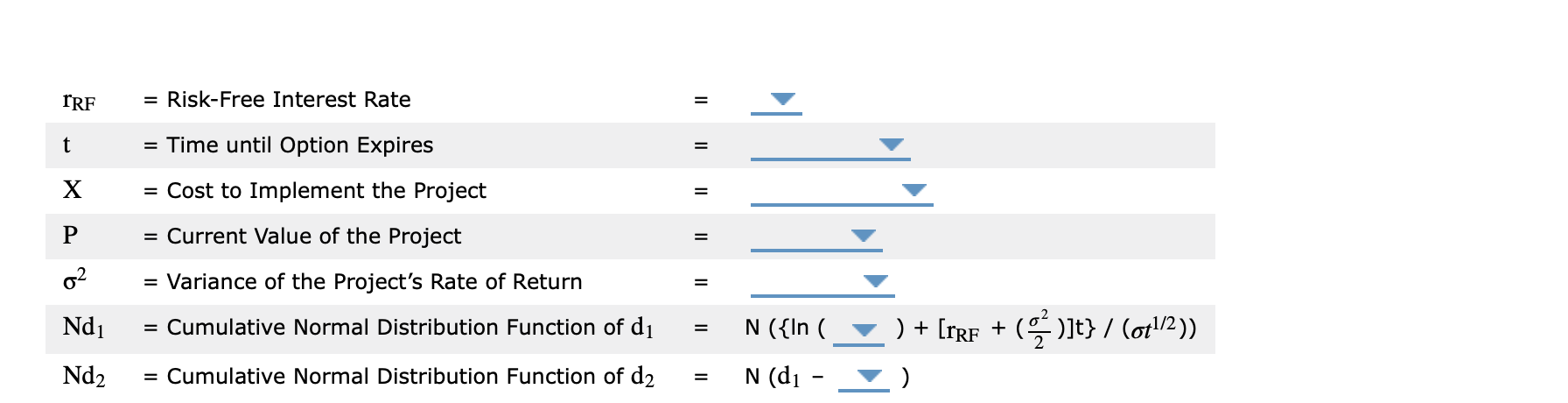 models applied in option analysis. Consider the case of Demo You Inc.: