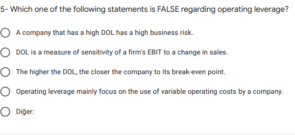 O 12,275% O 13,275% O 14,275% O Dier: 5- Which one of