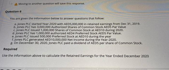  formula's given Moving to another question will save this response. Question