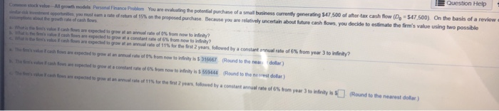I need help with letter C. Question Help On the basis of