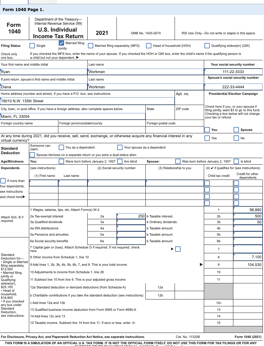 question [The following information applies to the questions displayed below.] Diana and
