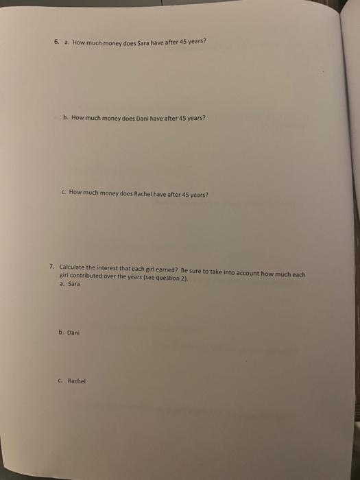 your names on it. You are expected to complete this activity outside