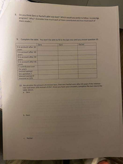 of class time. Your grade on this activity will count to replace