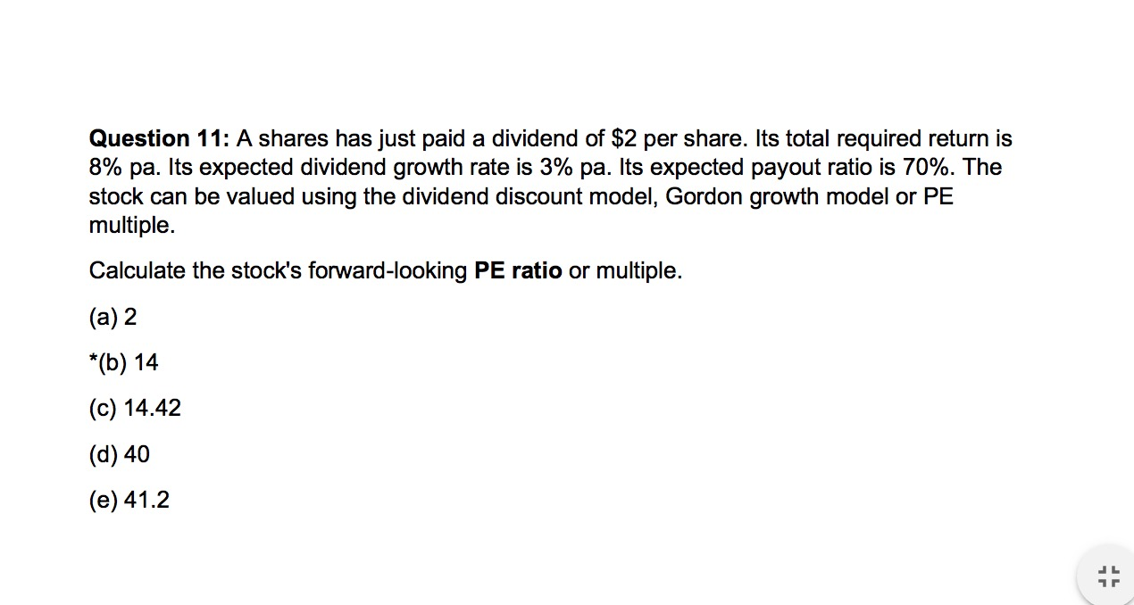  why choose B, please explain step by step Question 11: A