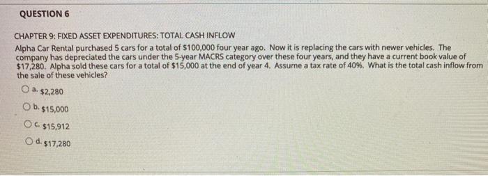 how quickly the dollars initially invested in the capital project will be