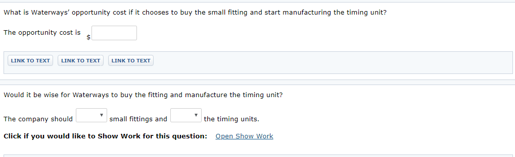 each unit are $2.40. A company in Canada that has been unable