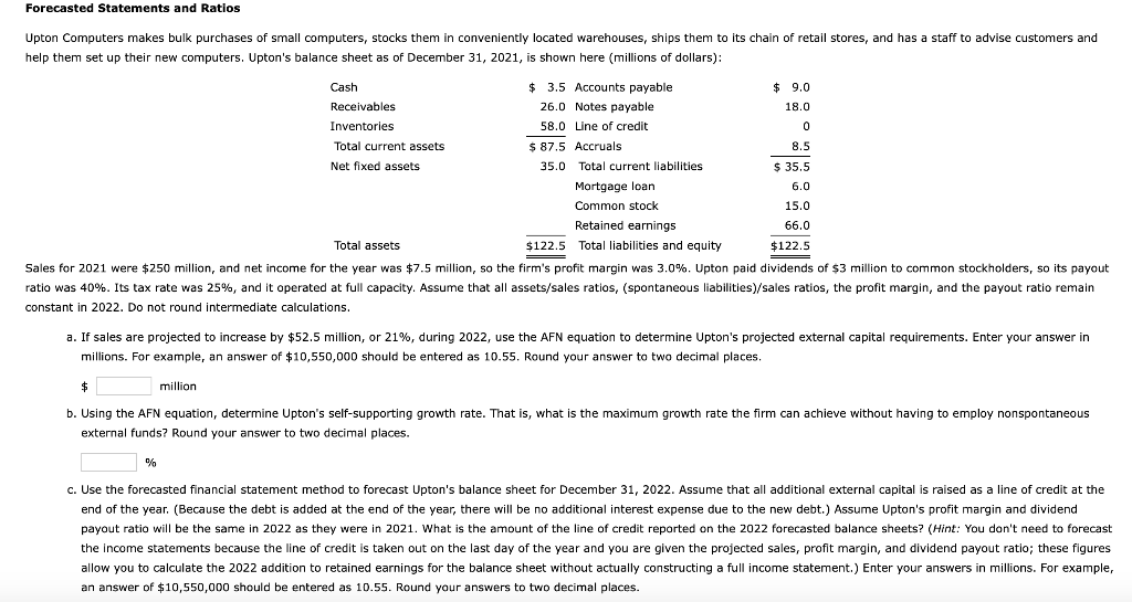  Upton Computers makes bulk purchases of small computers, stocks them in