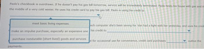 it is easy to overspend, which is the biggest danger of borrowing