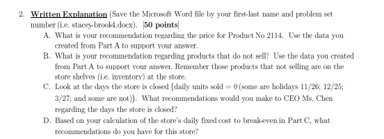 locations (depending on the year-end) within the fictitious state of Lincoln. Katie