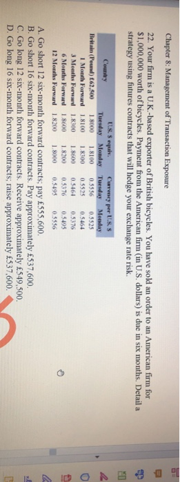  how to solve this problem in details Chapter 8: Management of