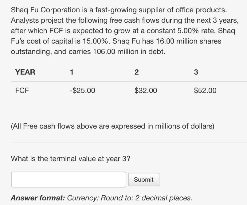 estimate the free cash flow for Hoosier Electronics for the next 3