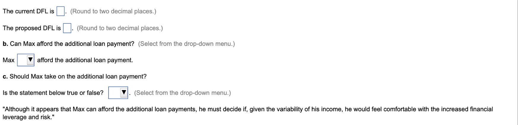 monthly payment of $1,040. He needs to buy a new car for