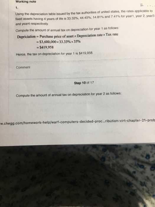 the equipment from Hendrix Leasing. The lease contract calls for four annual