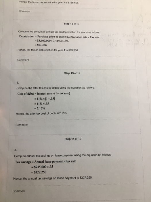 Warf Computers must make a security deposit of $400,000 that will be