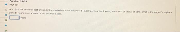 650,725, expected net cash inflows of $13,000 per year for 7 years,