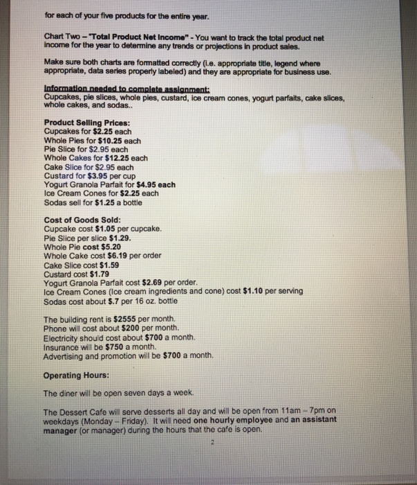 a project in accounting and these are the directions. Have no clue