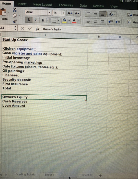 open the diner on the October 1, 2018. You, as an independent