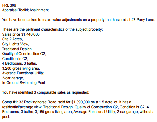 Looking for help with COMP #1 (in 1st image) - the
