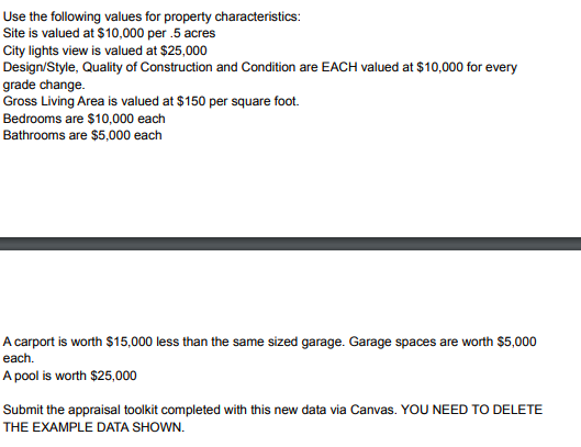 2st image is the appraisal kit that is used to figure it