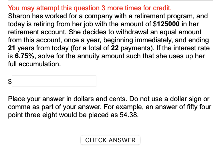  Sharon has worked for a company with a retirement program, and