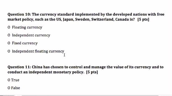 O Market, raw material, political safety, infrastructure, product efficiency seekers Question 3: