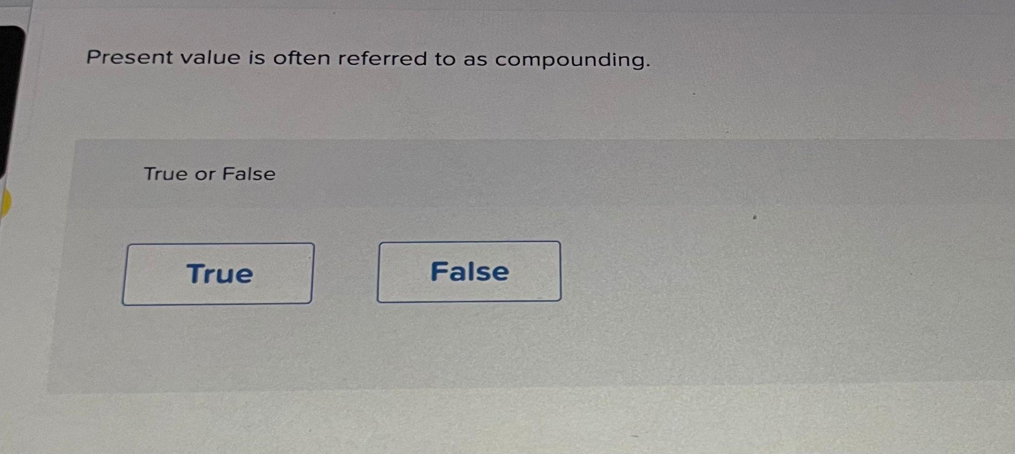 would provide you with the value of the account in 10 years?