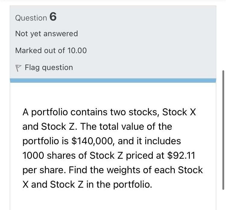 ANSWER PLEASE MAKE SURE IT'S CORRECT. Question 5 Not yet answered Marked