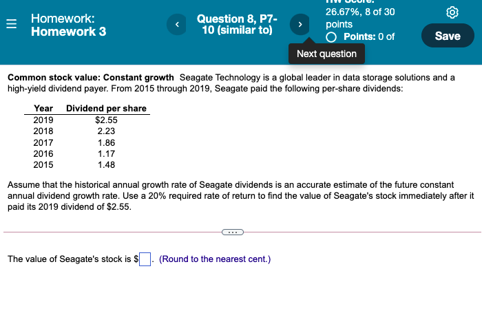  question 10: b. Use your finding in part a, along with