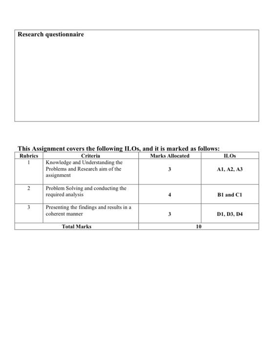questionnaire is a research instrument consisting of a series of questions for