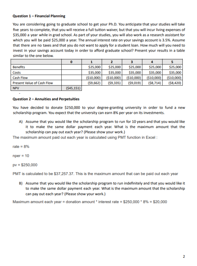 Do Question #4 in its entirety. Please do not give me the