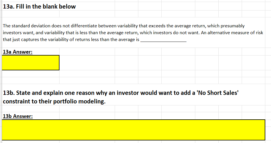  The standard deviation does not differentiate between variability that exceeds the