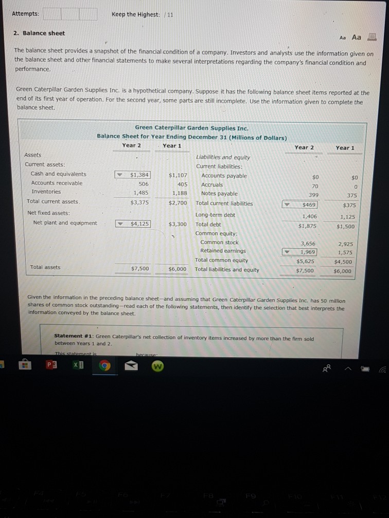 answer the statement #1 and 2 and 3 and answer Based