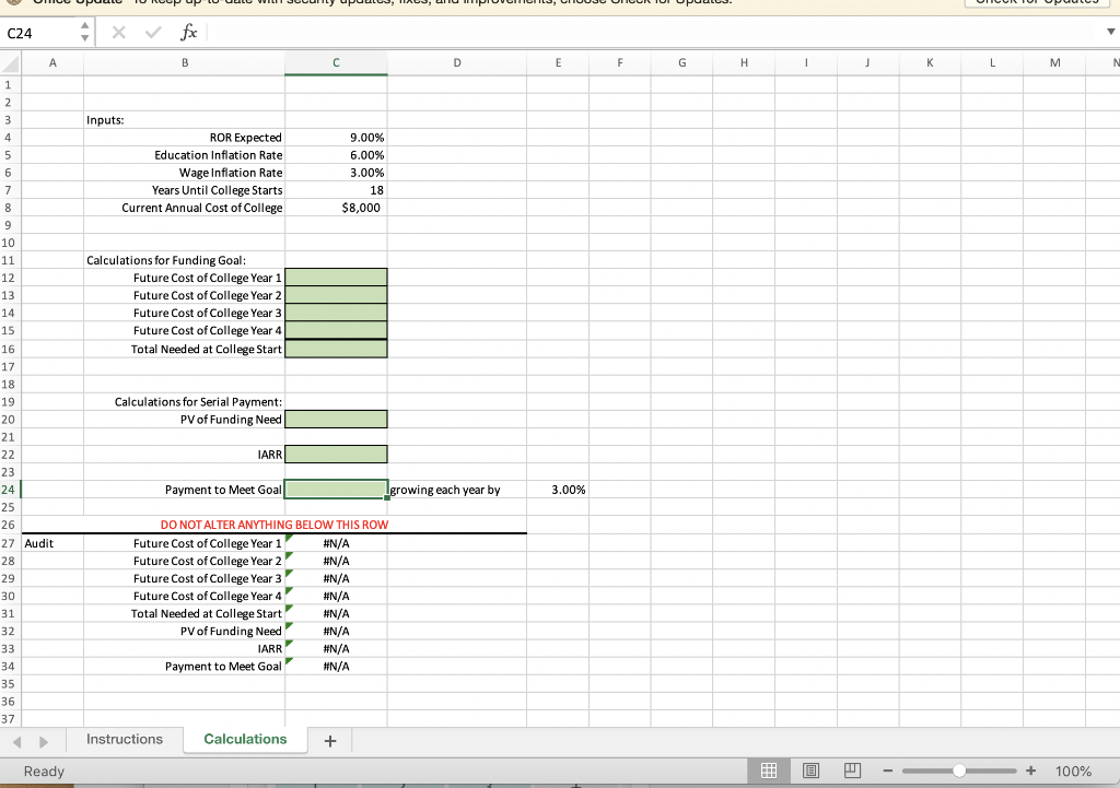these blanks? You are going to construct a calculator that finds the